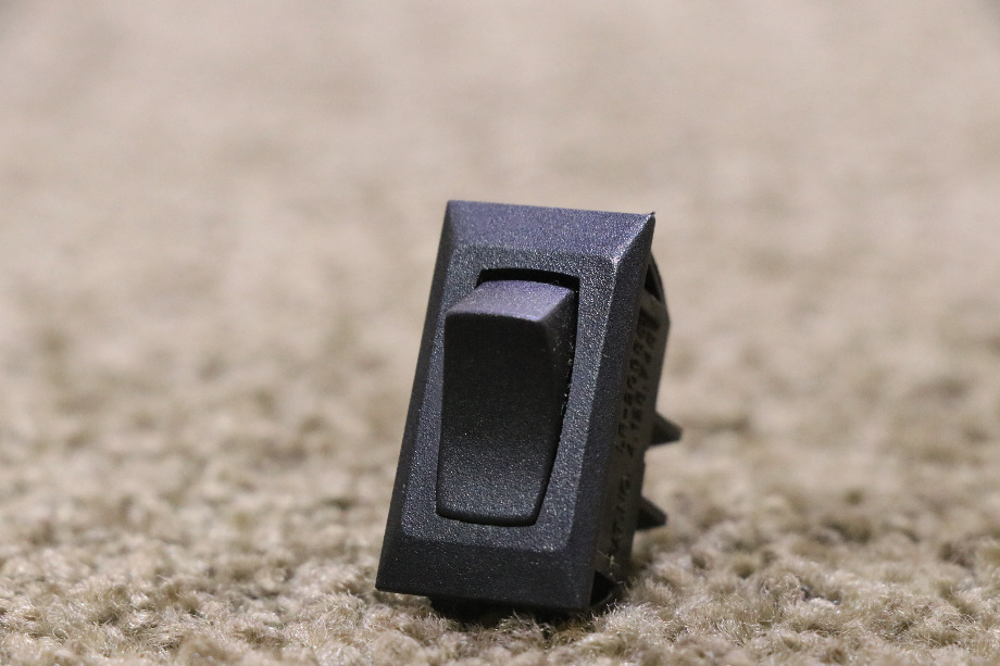 USED RV/MOTORHOME SMALL BLACK ROCKER SWITCH FOR SALE RV Components 