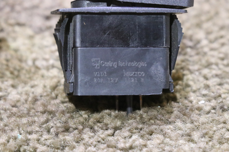 USED MOTORHOME BLACK V1D1 ROCKER SWITCH FOR SALE RV Components 