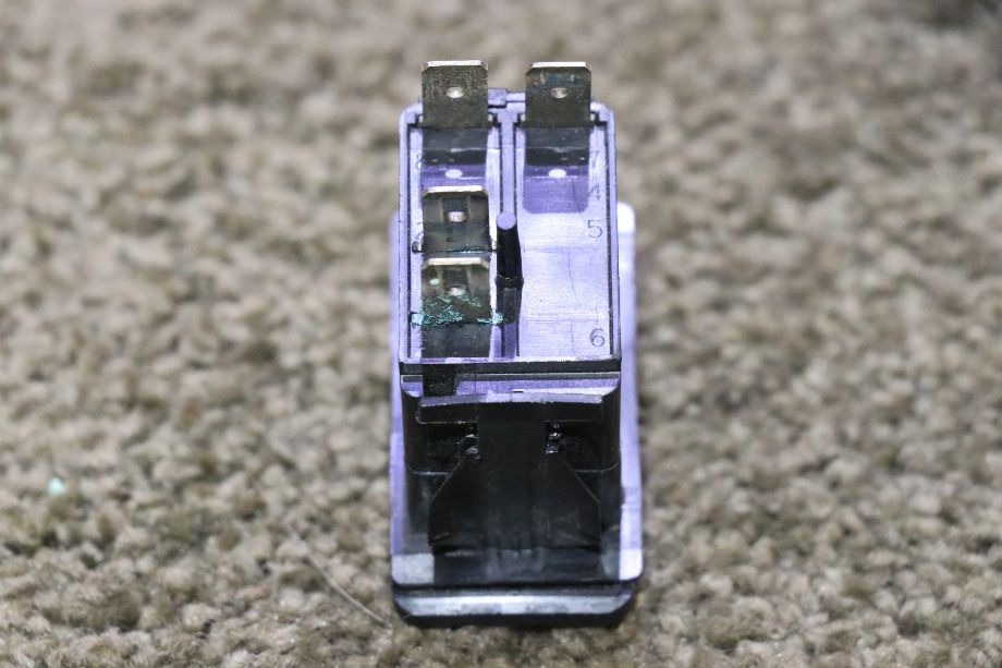USED RV/MOTORHOME BLACK ROCKER SWITCH V2D1 FOR SALE RV Components 