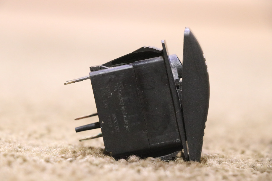 USED RV/MOTORHOME BLACK ROCKER SWITCH V2D1 FOR SALE RV Components 