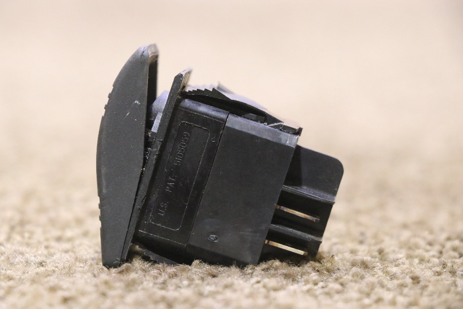 USED RV V1DA BLACK ROCKER SWITCH FOR SALE RV Components 