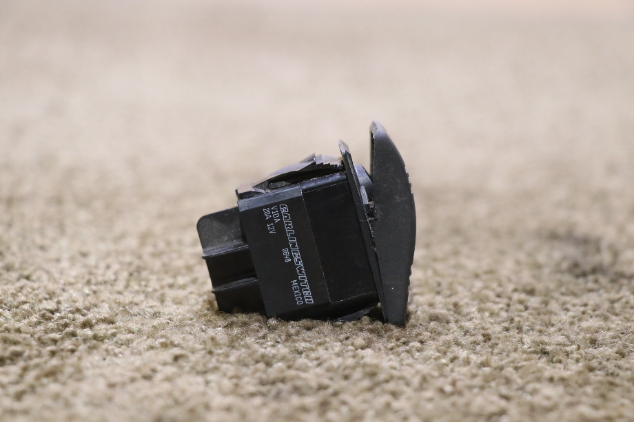 USED RV V1DA BLACK ROCKER SWITCH FOR SALE RV Components 