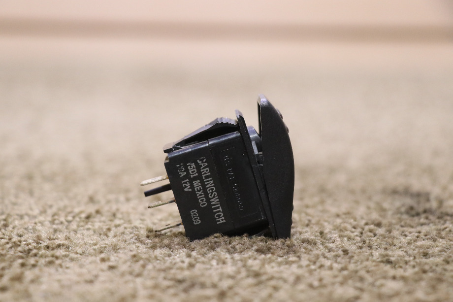 USED BLACK V5D1 ROCKER SWITCH MOTORHOME PARTS FOR SALE RV Components 