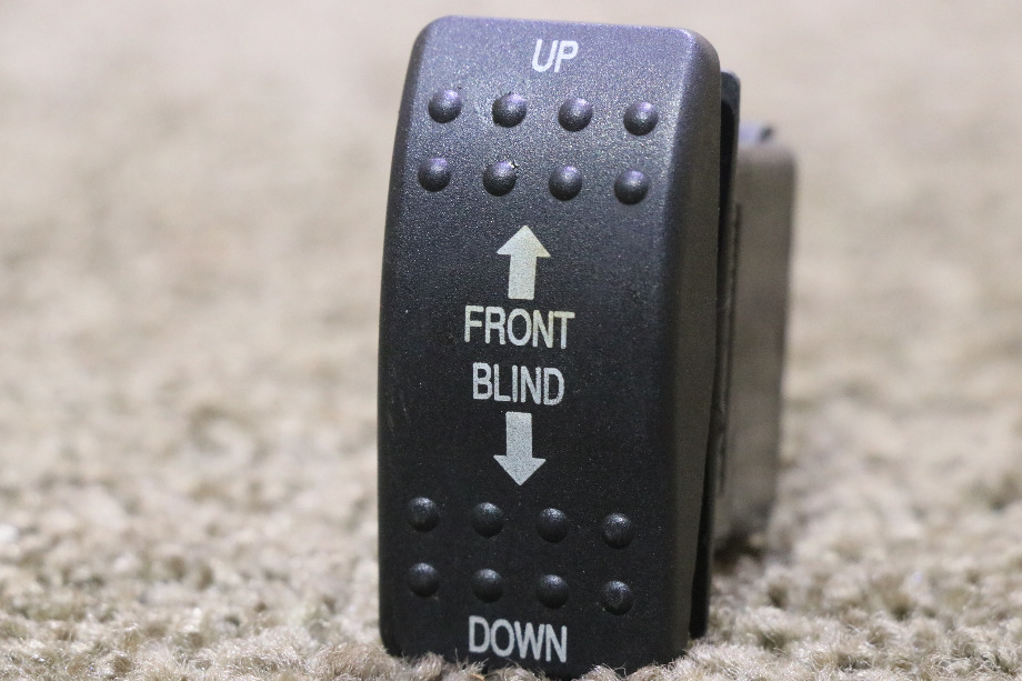 USED MOTORHOME  UP / DOWN FRONT BLIND VLD1 DASH SWITCH FOR SALE RV Components 