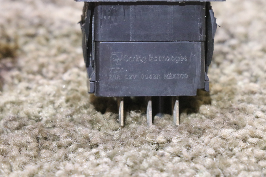 USED MOTORHOME  UP / DOWN FRONT BLIND VLD1 DASH SWITCH FOR SALE RV Components 
