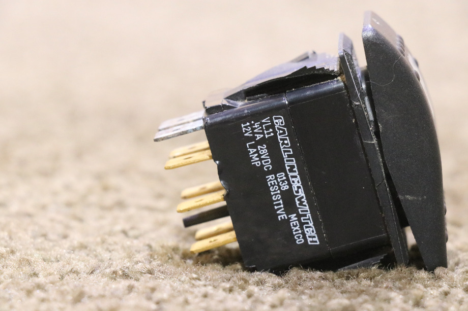 USED MOTORHOME INC / DEC VL11 DASH SWITCH FOR SALE RV Components 