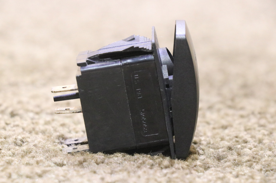 USED MOTORHOME BLACK V3D1 ROCKER SWITCH FOR SALE RV Components 