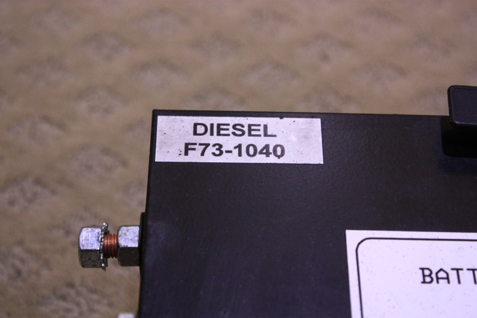 USED BATTERY CONTROL CENTER DIESEL F73-1040 FOR SALE RV Components 