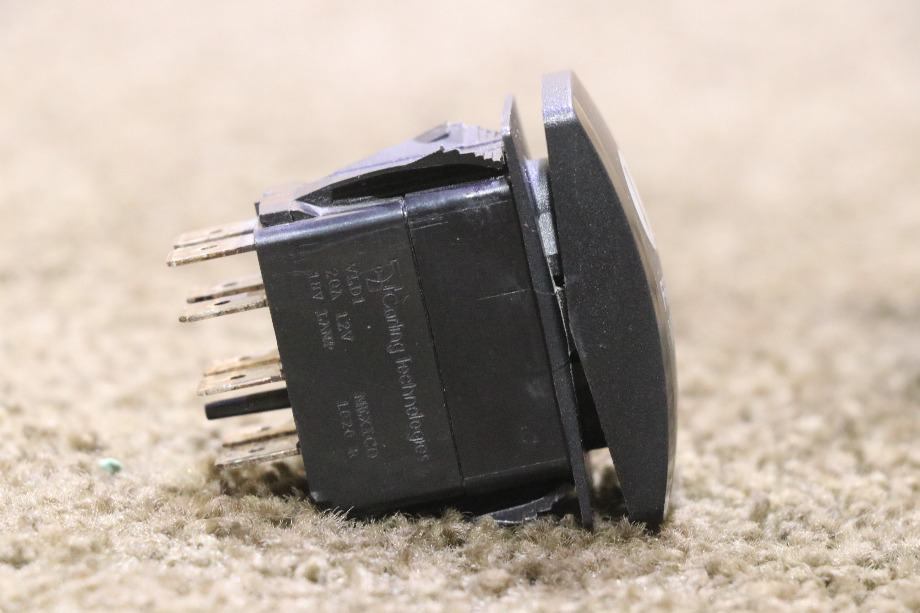 USED RV/MOTORHOME UP / DOWN FRONT VISOR DASH SWITCH VLD1 FOR SALE RV Components 