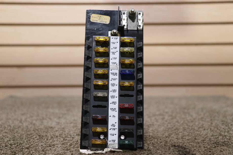 USED RV/MOTORHOME  BUSS ATC FUSE PANEL 15600-20-11 FOR SALE RV Components 