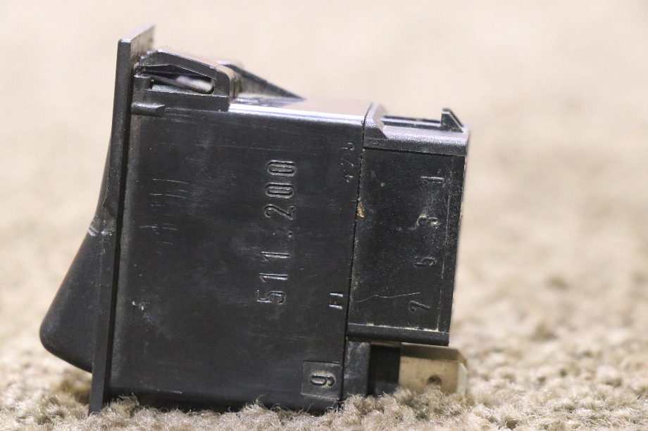 USED RV/MOTORHOME AIR DUMP DASH SWITCH 511.200 FOR SALE RV Components 