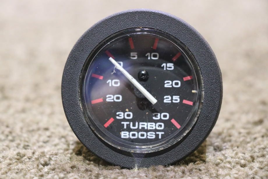USED MOTORHOME TURBO BOOST 10411 DASH GAUGE FOR SALE RV Components 