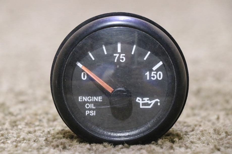 USED 0036899 BLUE BIRD ENGINE OIL DASH GAUGE RV PARTS FOR SALE RV Components 
