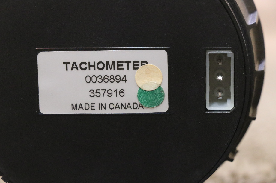 USED BLUE BIRD TACHOMETER DASH GAUGE 0036894 RV/MOTORHOME PARTS FOR SALE RV Components 