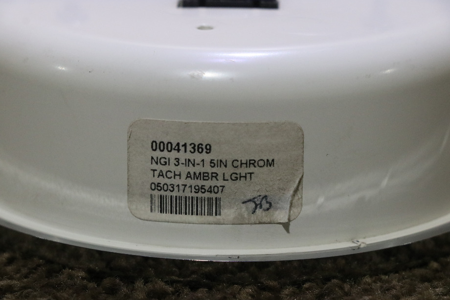 USED MOTORHOME SPARTAIN 3 IN 1 TACH / OIL / TEMP 00041369 DASH GAUGE FOR SALE RV Components 