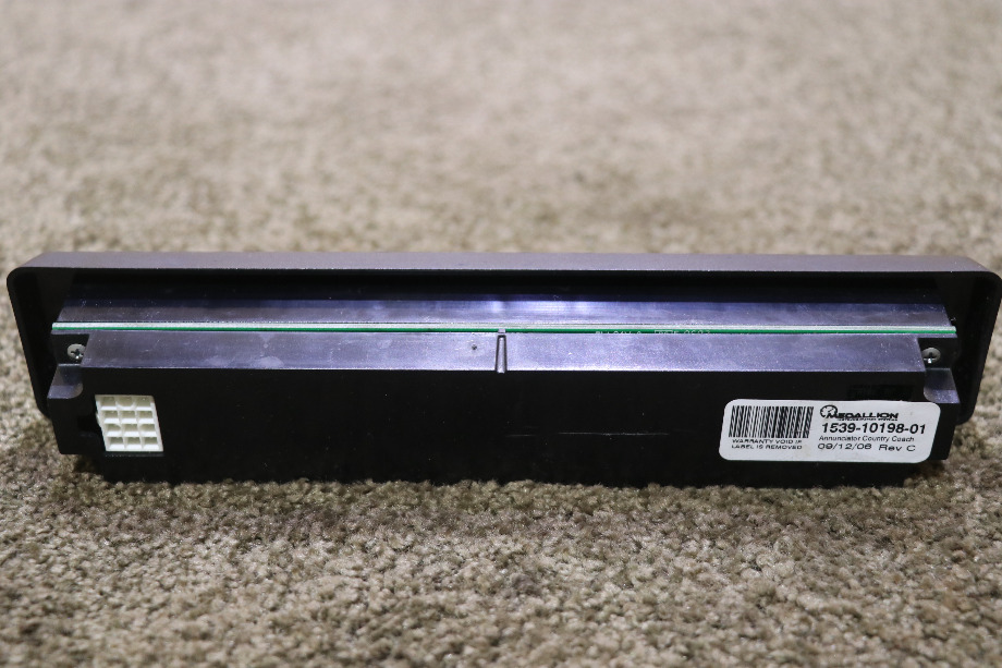 USED MEDALLION 1539-10198-01 DASH ANNUNCIATOR COUNTRY COACH MOTORHOME PARTS FOR SALE RV Components 