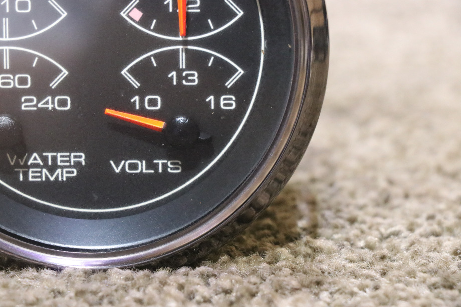 USED MOTORHOME 4 IN 1 TRANS / FUEL / WATER / VOLTS 944320 DASH GAUGE FOR SALE RV Components 
