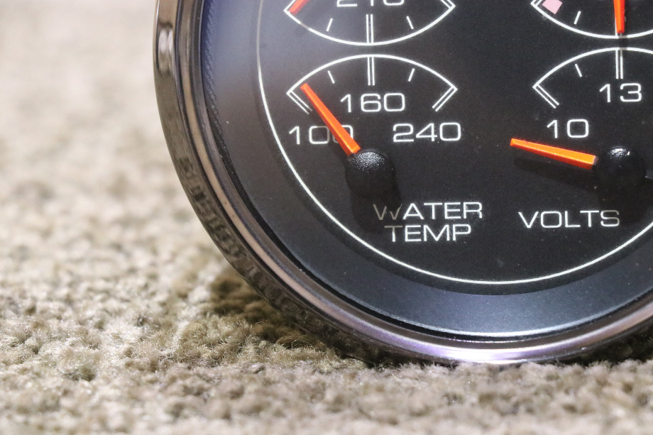 USED MOTORHOME 4 IN 1 TRANS / FUEL / WATER / VOLTS 944320 DASH GAUGE FOR SALE RV Components 