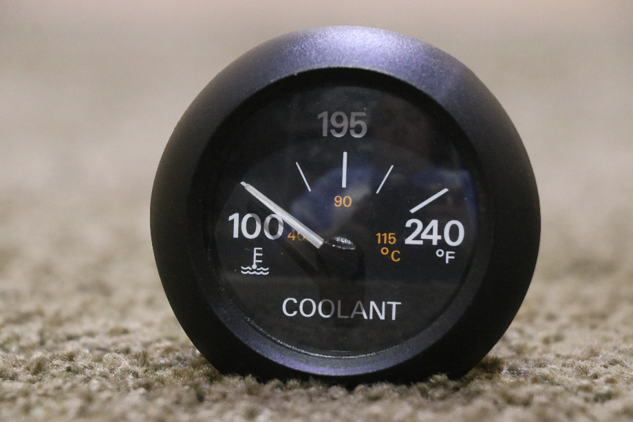 USED 6913-00223-11 MEDALLION COOLANT DASH GAUGE RV PARTS FOR SALE RV Components 