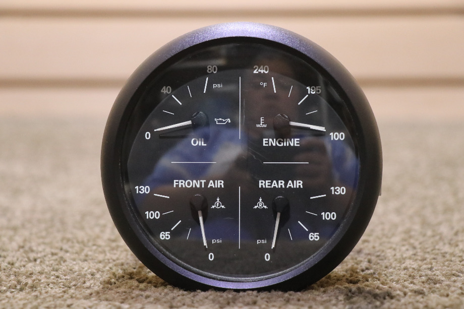 USED MOTORHOME FREIGHTLINER 4 IN 1 7773-10001-01 DASH GAUGE FOR SALE RV Components 