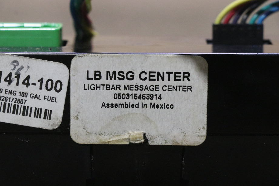 USED 00041414-100 LIGHT BAR MESSAGE CENTER RV PARTS FOR SALE RV Components 