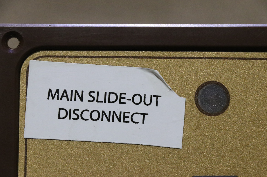 USED 01-00066-000 INTELLITEC BD0 BATTERY DISCONNECT SWITCH PANEL RV PARTS FOR SALE RV Components 