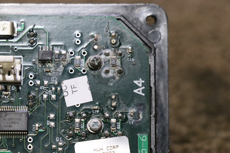 USED MOTORHOME HWH COMPUTERIZED LEVELING AP46382 TOUCH PAD FOR SALE RV Components 