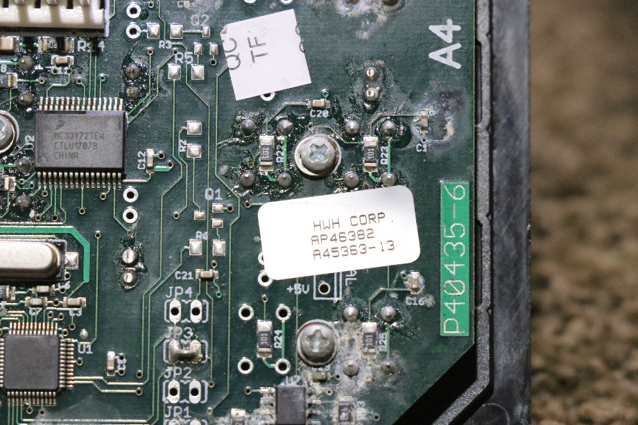 USED MOTORHOME HWH COMPUTERIZED LEVELING AP46382 TOUCH PAD FOR SALE RV Components 