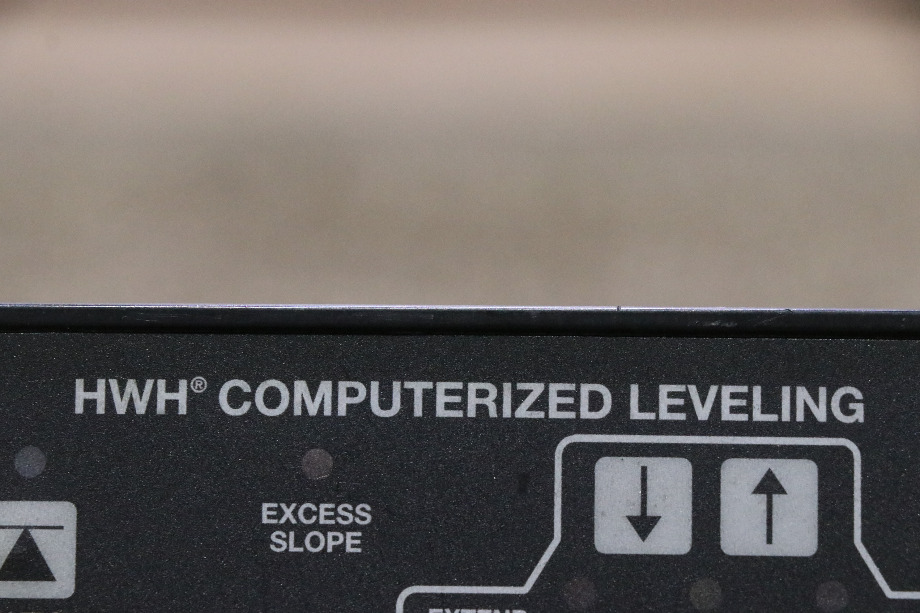USED MOTORHOME HWH COMPUTERIZED LEVELING AP46382 TOUCH PAD FOR SALE RV Components 