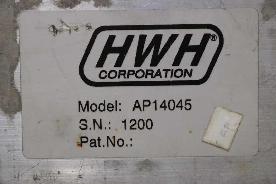 USED MOTORHOME HWH AP14045 LEVELING CONTROL BOX FOR SALE RV Components 
