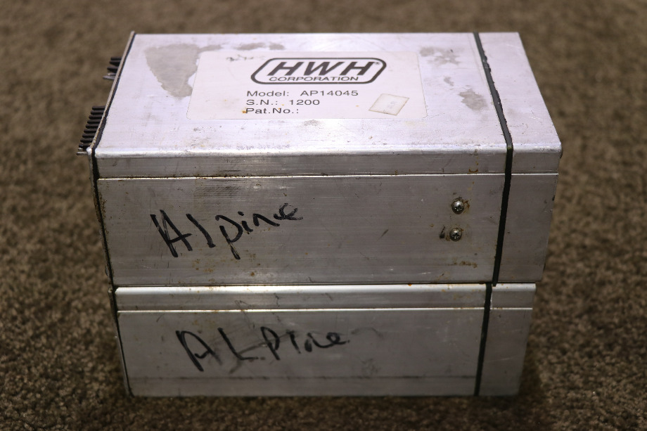 USED MOTORHOME HWH AP14045 LEVELING CONTROL BOX FOR SALE RV Components 