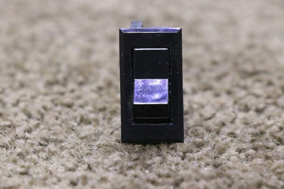 USED MOTORHOME SMALL BLACK ROCKER DASH SWITCH FOR SALE RV Components 