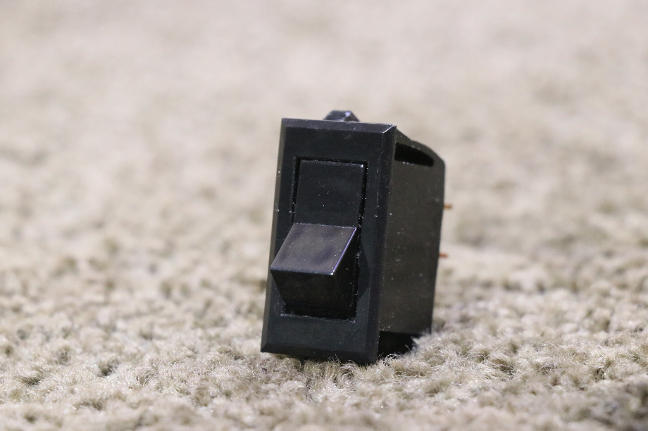 USED MOTORHOME SMALL BLACK ROCKER DASH SWITCH FOR SALE RV Components 