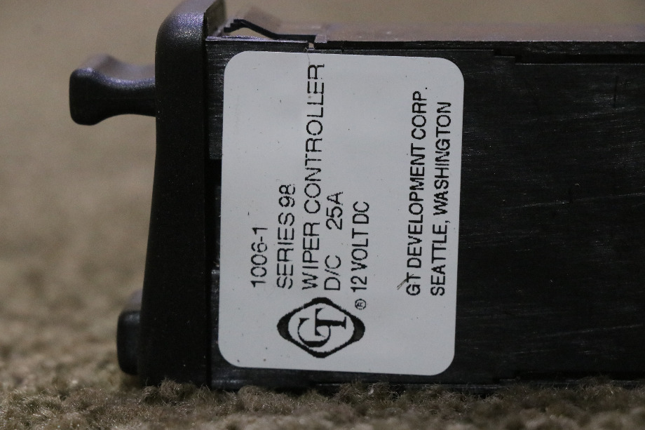 USED MOTORHOME WIPER CONTROLLER 1006-1 DASH SWITCH FOR SALE RV Components 