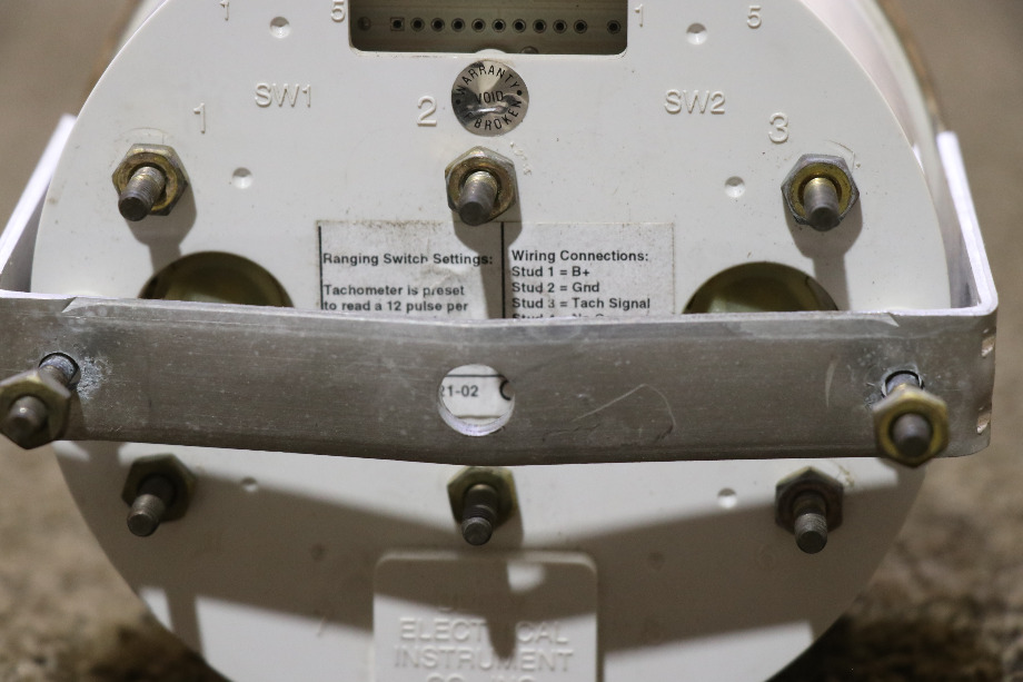 USED RV 945358 TACHOMETER DASH GAUGE FOR SALE RV Components 