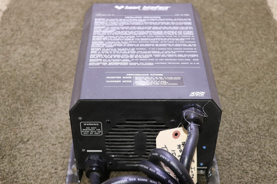 USED RV/MOTORHOME HEART INTERFACE FREEOM 15D INVERTER CHARGER 81-0151-12(202) FOR SALE RV Components 