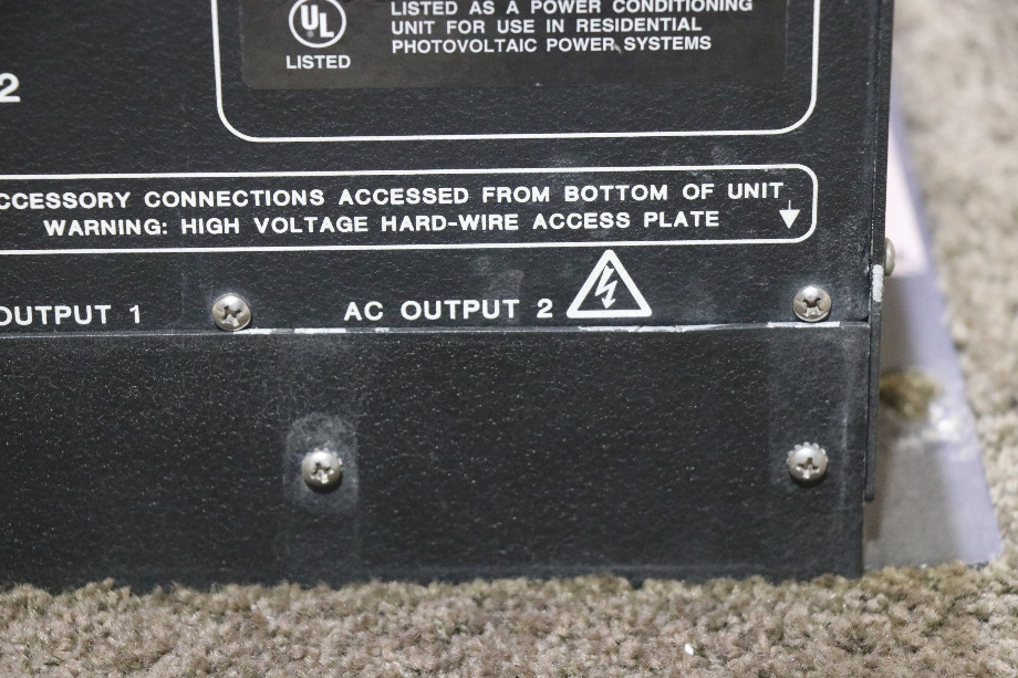 USED RV/MOTORHOME HEART INTERFACE FREEOM 15D INVERTER CHARGER 81-0151-12(202) FOR SALE RV Components 