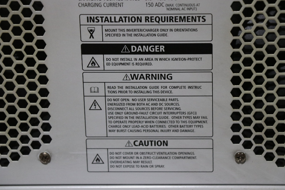 USED FSW3012 XANTREX FREEDOM SW INVERTER CHARGER RV PARTS FOR SALE RV Components 