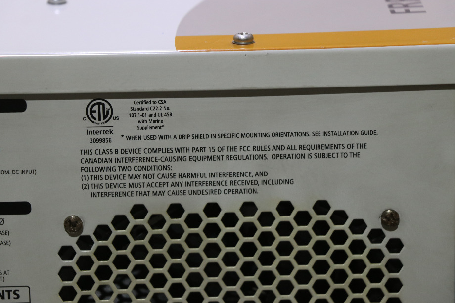 USED FSW3012 XANTREX FREEDOM SW INVERTER CHARGER RV PARTS FOR SALE RV Components 