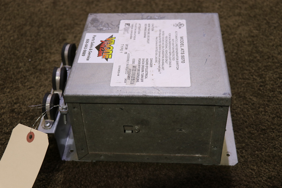 USED ATS 5070 PPS AUTOMATIC LINE/GENERATOR SWITCH RV PARTS FOR SALE RV Components 