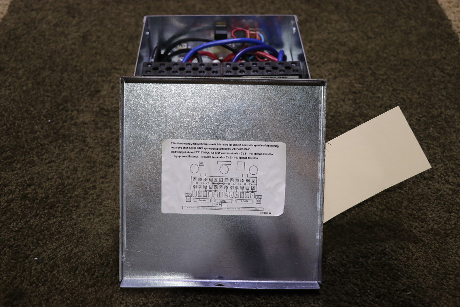USED ATS 5070 PPS AUTOMATIC LINE/GENERATOR SWITCH RV PARTS FOR SALE RV Components 