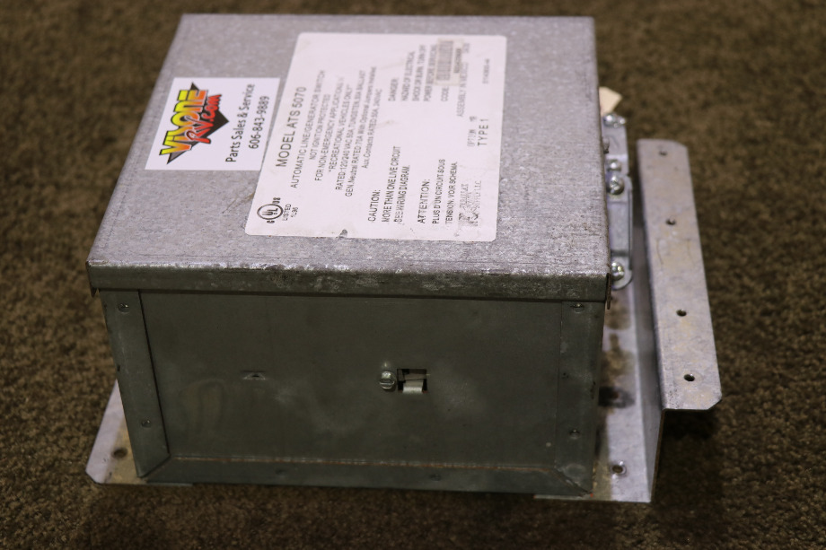 USED PPS ATS 5070 AUTOMATIC LINE/GENERATOR SWITCH MOTORHOME PARTS FOR SALE RV Components 
