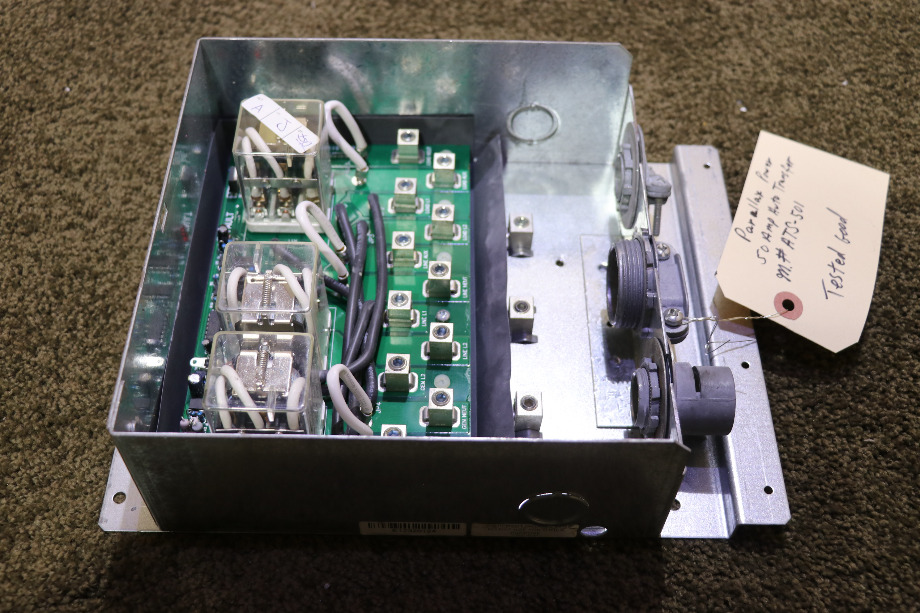 USED RV ATS 501 PPS AUTOMATIC LINE/GENERATOR SWITCH FOR SALE RV Components 