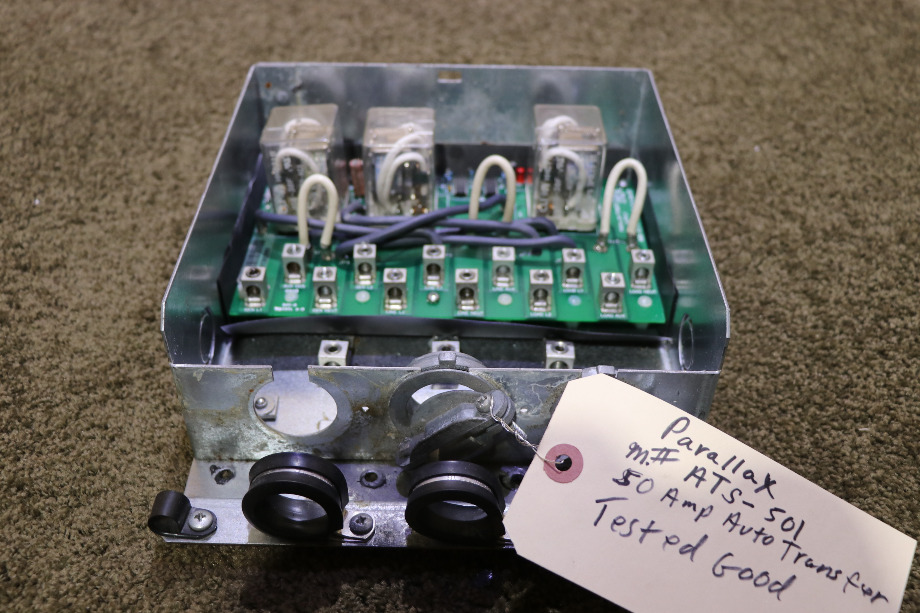USED MOTORHOME PPS ATS 501 AUTOMATIC LINE/GENERATOR SWITCH FOR SALE RV Components 
