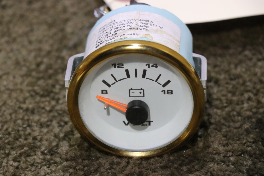 USED 64986 VOLTS DASH GAUGE RV PARTS FOR SALE RV Components 