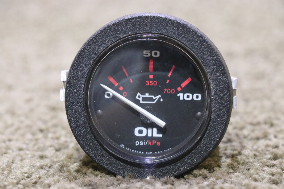 USED OIL PRESS DASH GAUGE 10181 RV/MOTORHOME PARTS FOR SALE RV Components 