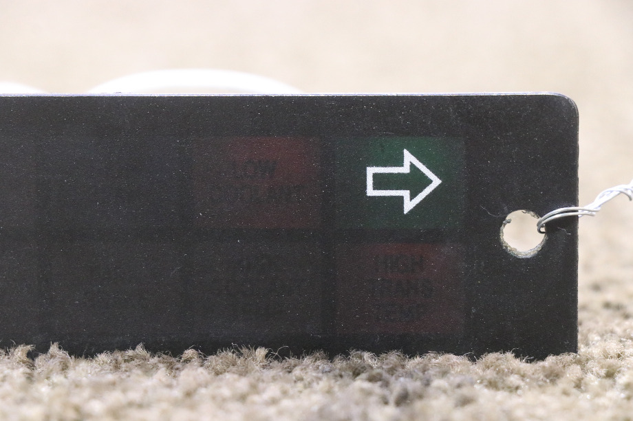 USED RV DASH WARNING LIGHT BAR FOR SALE RV Components 