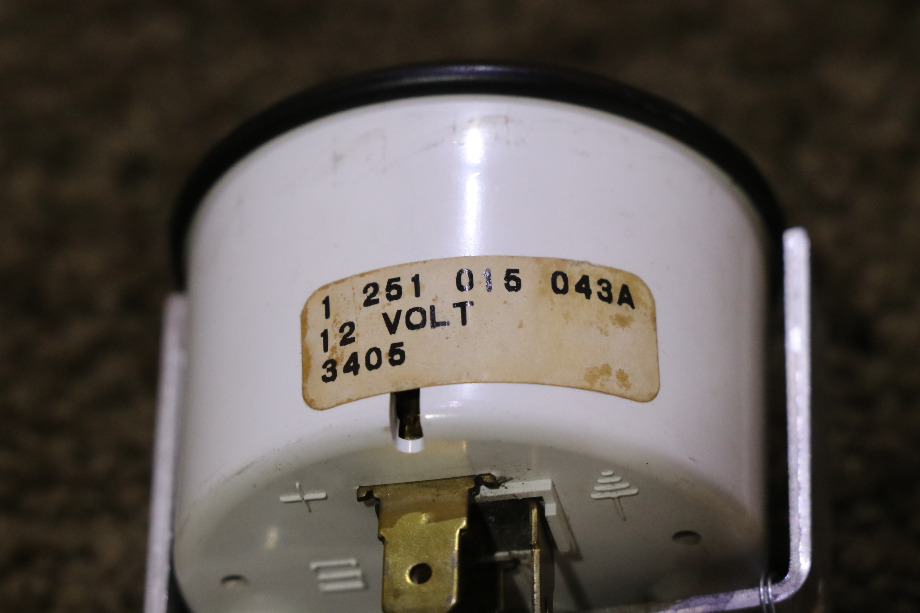 USED MOTORHOME FUEL 1251015043A DASH GAUGE FOR SALE RV Components 