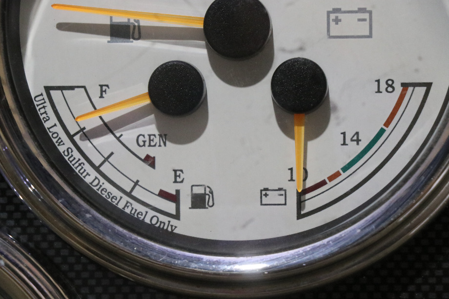 USED TIFFIN MOTORHOME COMPLETE DASH GAUGE CLUSTER W-04031-09 RV PARTS FOR SALE RV Components 