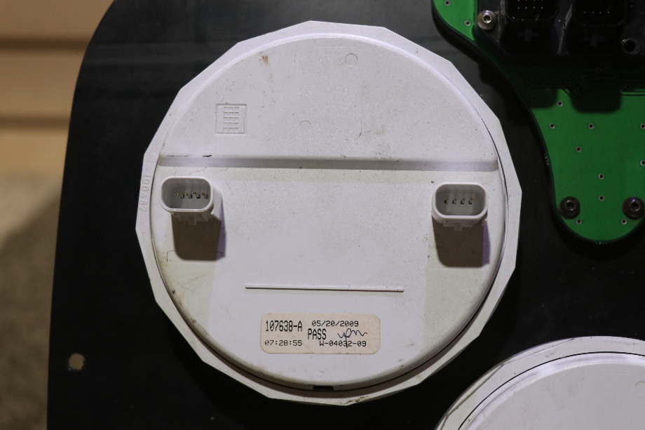 USED TIFFIN MOTORHOME COMPLETE DASH GAUGE CLUSTER W-04031-09 RV PARTS FOR SALE RV Components 